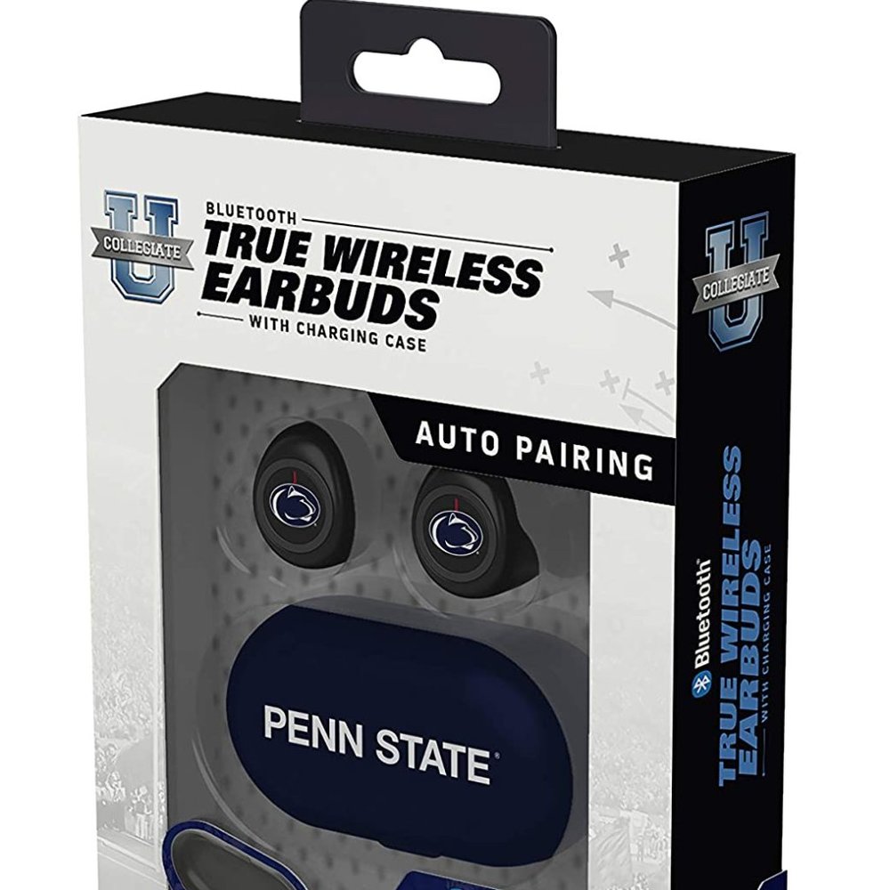 Penn State Nittany Lions True Wireless Earbuds NIB